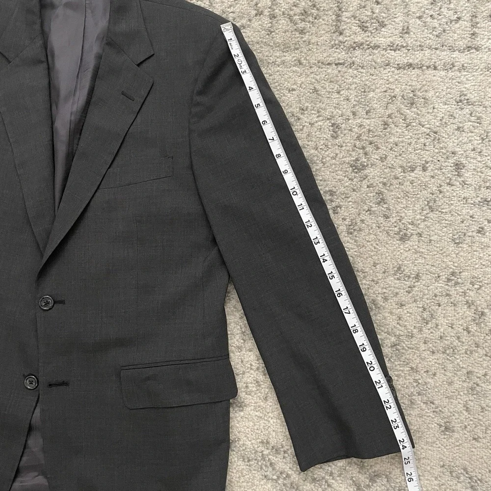 Brooks Brothers Brooksease Union Made Wool Sport Coat Blazer Jacket Mens 40R USA